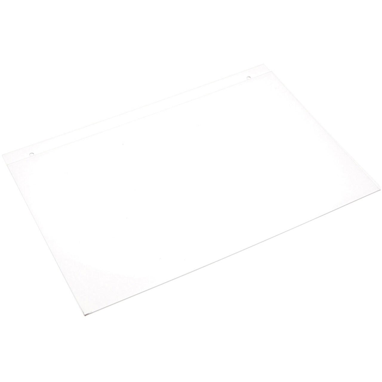 Plymor Clear Acrylic Sign Display / Literature Holder (Wall-Mount), 17" W x 11" H